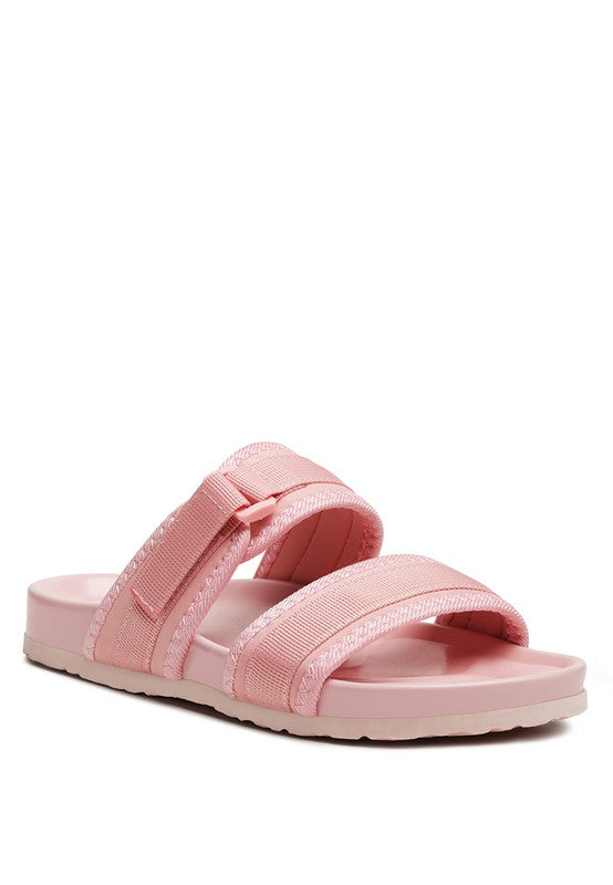 NAUTIC CASUAL PLATFORMS SLIDES Pink