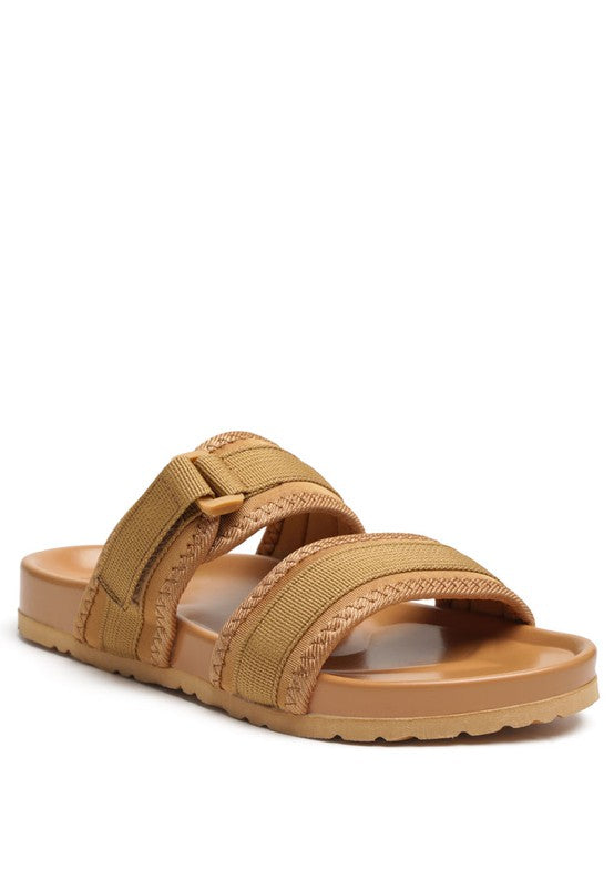 NAUTIC CASUAL PLATFORMS SLIDES Lt Brown