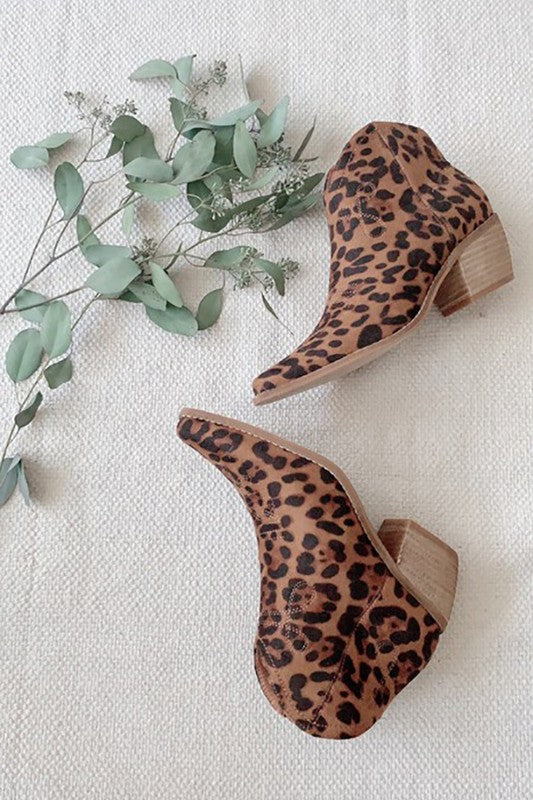 AMOUR-WESTERN BOOTS LEOPARD