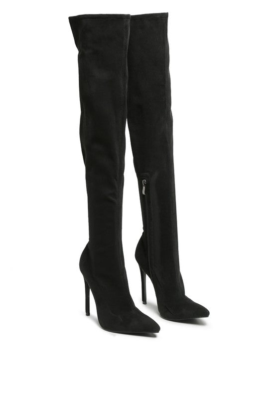 Madman Over-the-Knee Boot Black