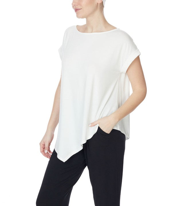 BAMBOO ASSYMESTRIC TUNIC