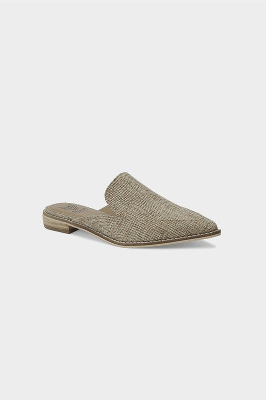 D-GRIM-10W-Flat, Sandals, Mule TAUPE