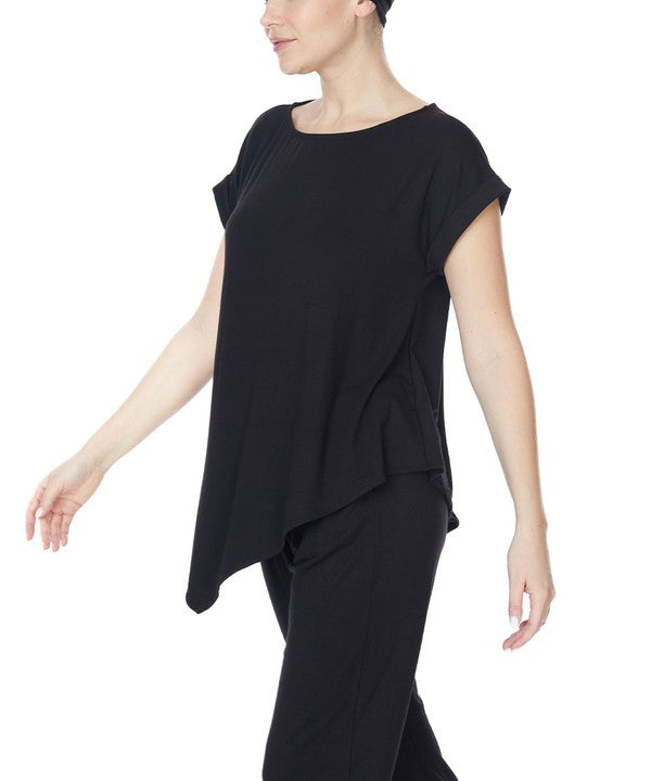 BAMBOO ASSYMESTRIC TUNIC