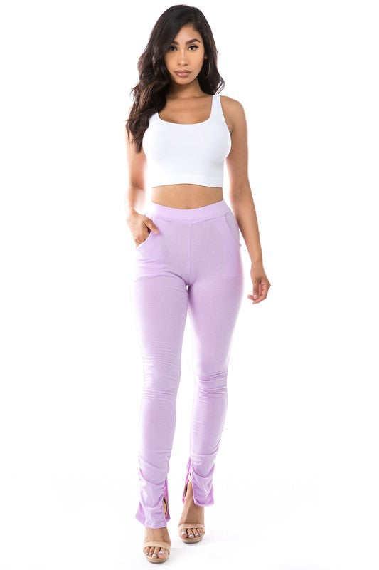 SEXY CASUAL PANTS LAVENDER