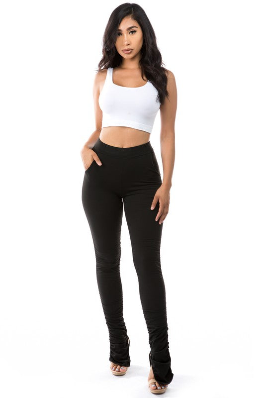 SEXY CASUAL PANTS BLACK