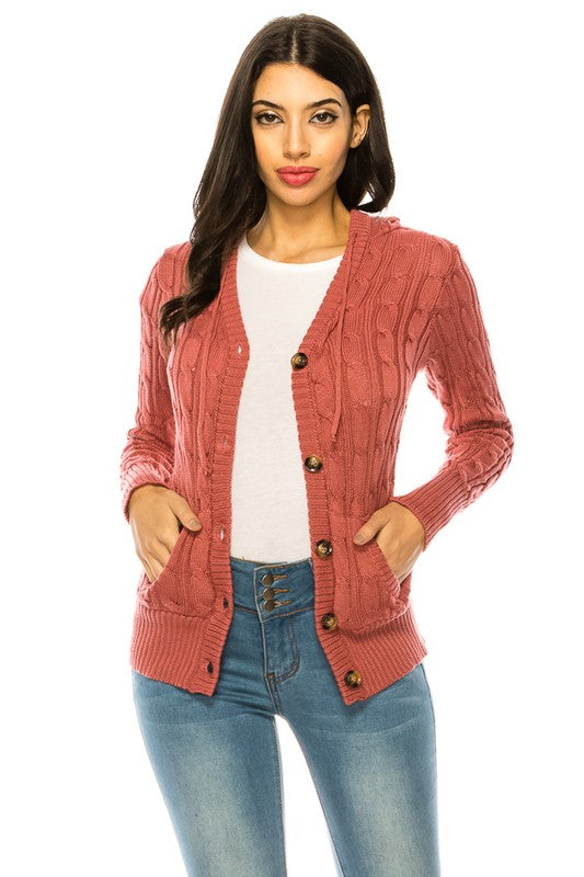 Knit Sweater Plus Size MAUVE
