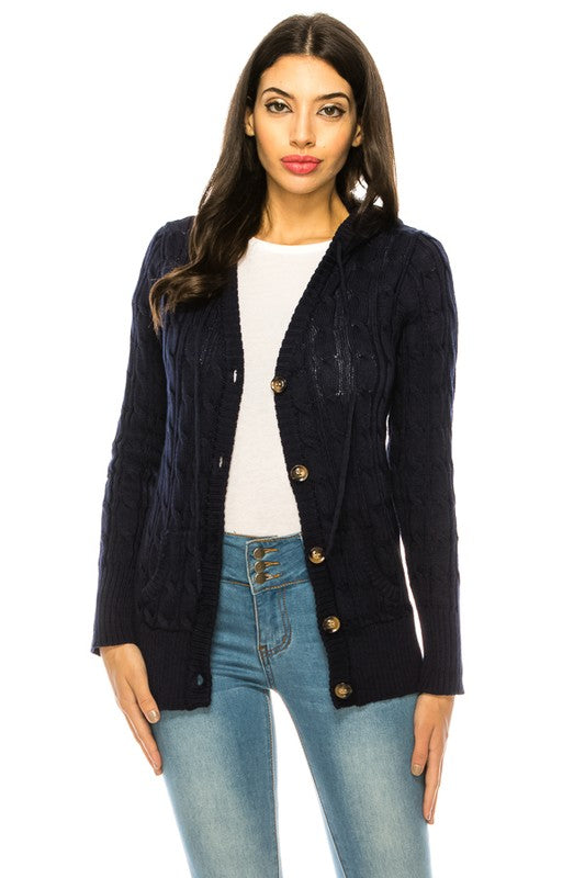 Knit Sweater Plus Size NAVY