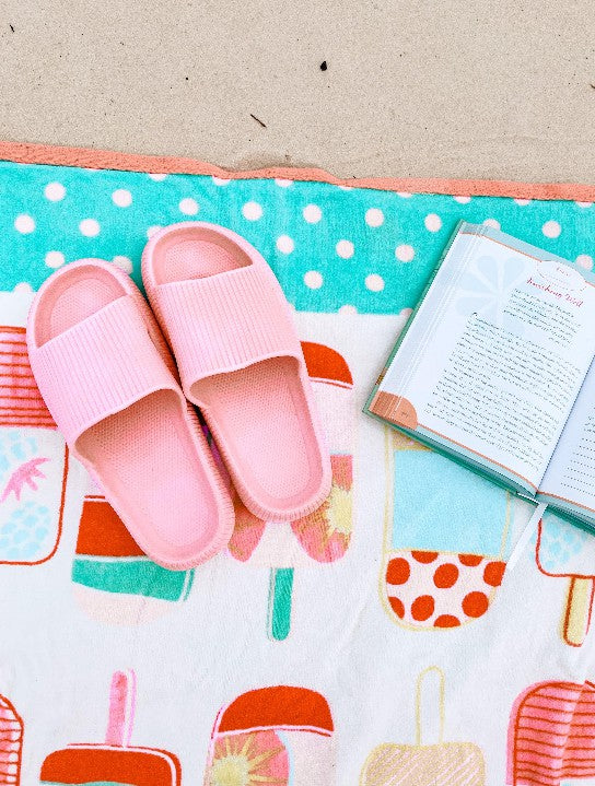 Pink Insanely Comfortable Slides