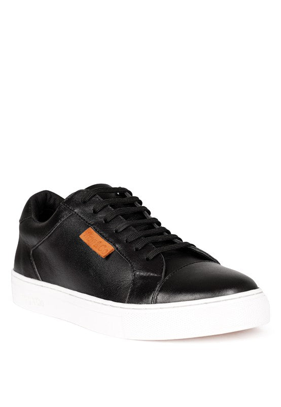 ASHFORD FINE SUEDE HANDCRAFTED SNEAKERS Black