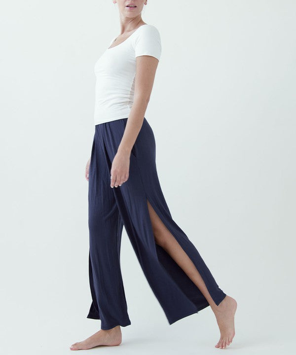 BAMBOO JACKY PANTS SLATE NAVY