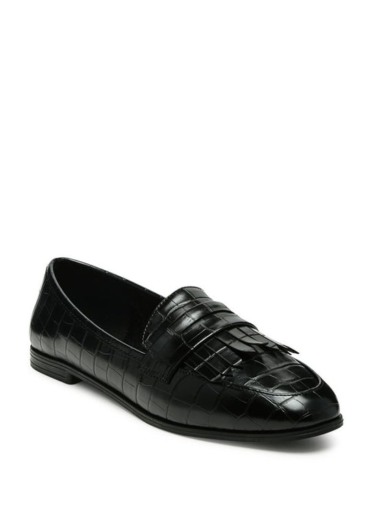 PECKER BLACK PATENT PU EVERYDAY LOAFER Black