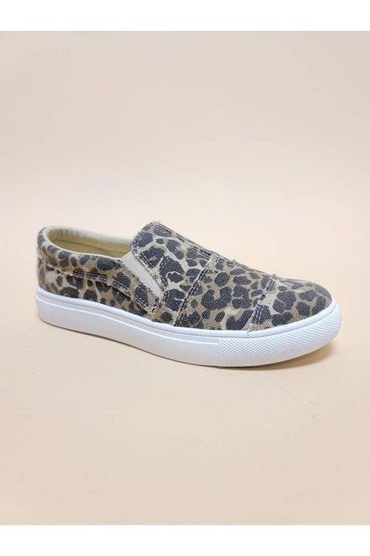 VIOLET-SLIP ON SNEAKERS LEOPARD