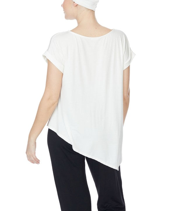BAMBOO ASSYMESTRIC TUNIC