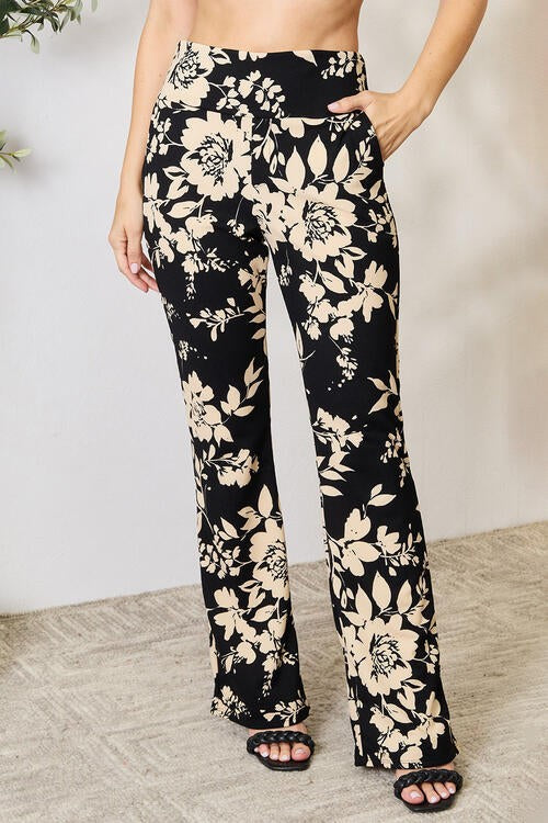 Heidi Flare Pants Black