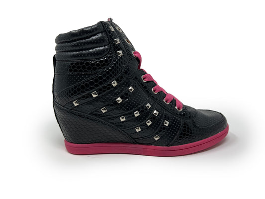 Black Hightop Sneaker